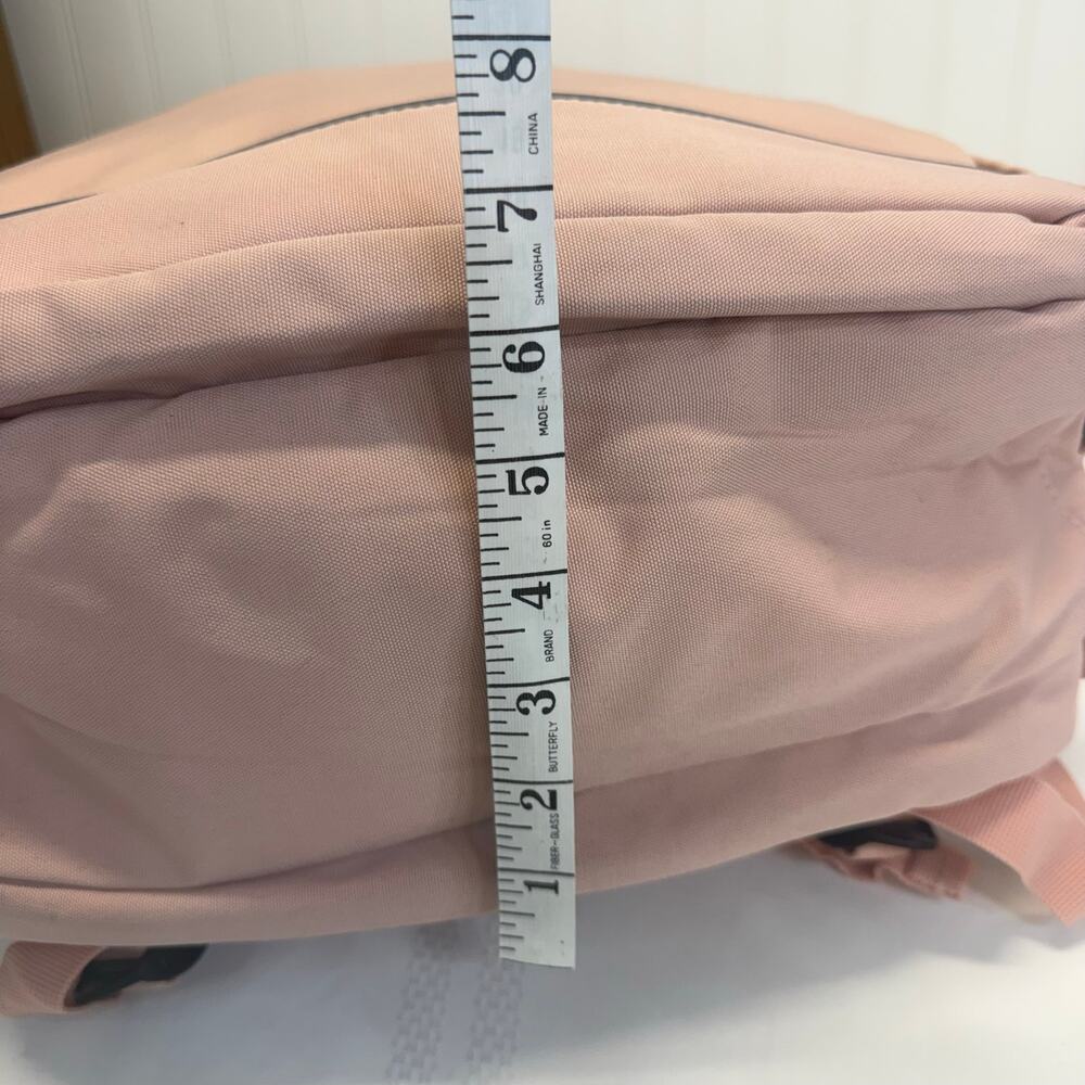 Large Pink Travel Backpack Carry On Weekender Bag w/ 2 Packing Cubes NWOT - Picture 8 of 8